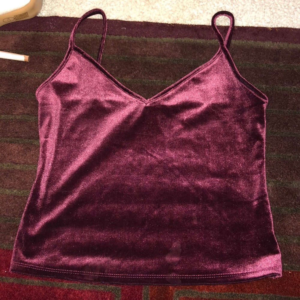 Velvet tank top never worn